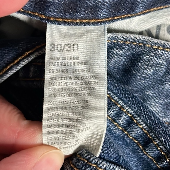 size 30x30 slim American Eagle jeans - Picture 8 of 8